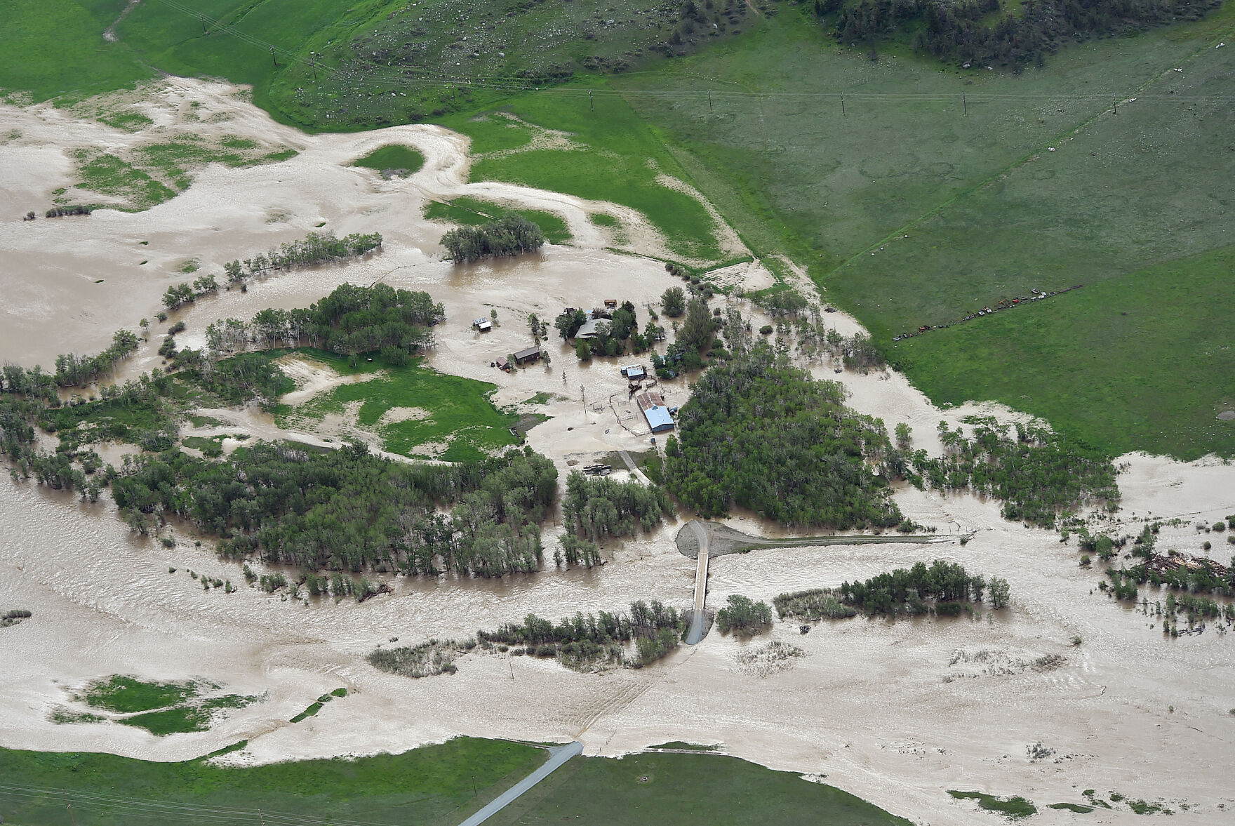 Flooding aerial